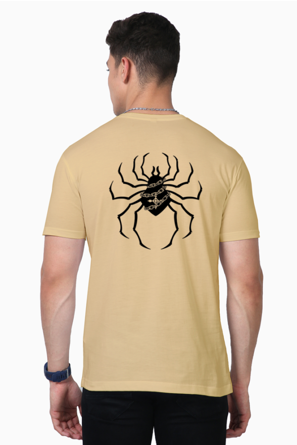 Spider Unisex Supima Cotton T-shirt-beige1
