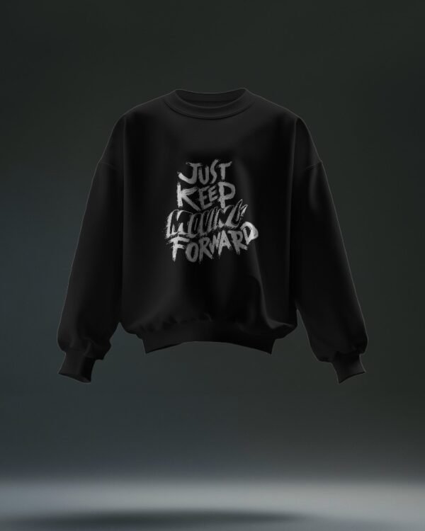 Power Oversized Sweatshirt-black1