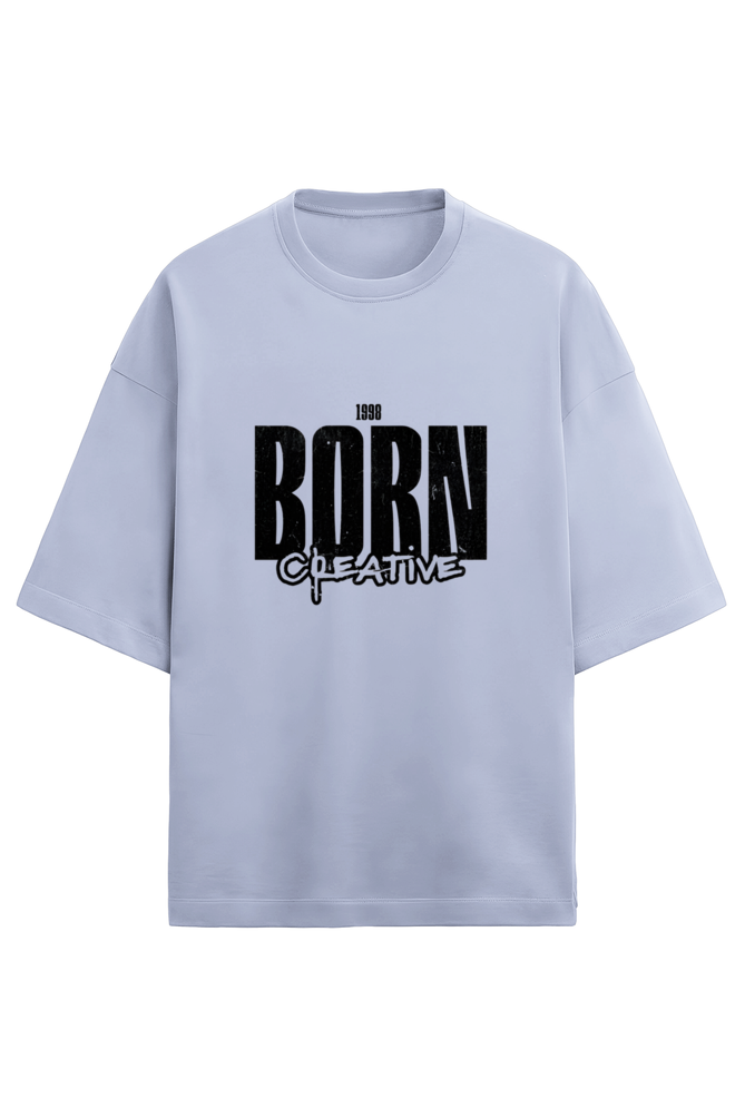 Born Creative Oversized Terry T-shirt-Lavender