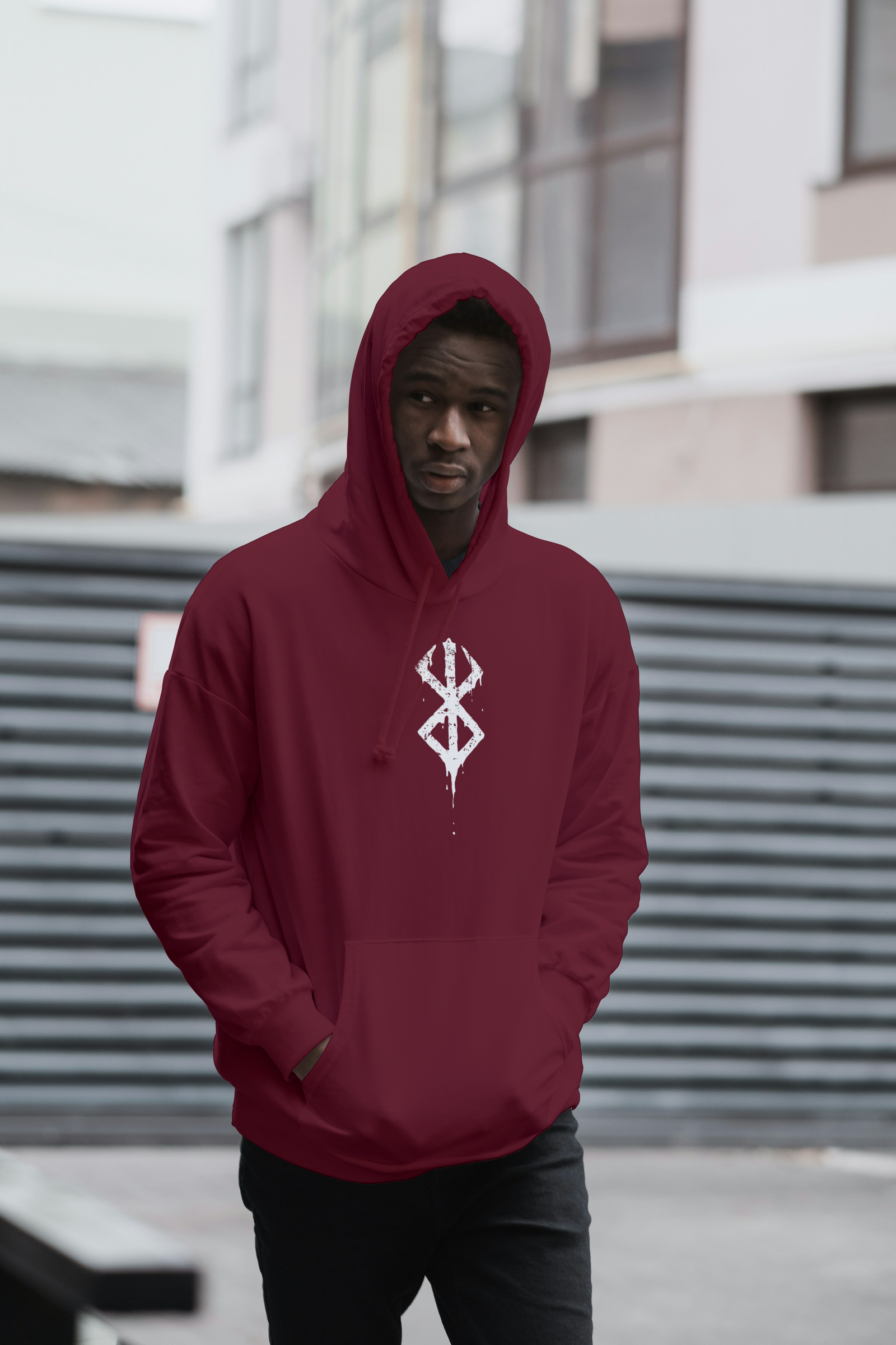 Berserk Oversized hooded sweatshirt